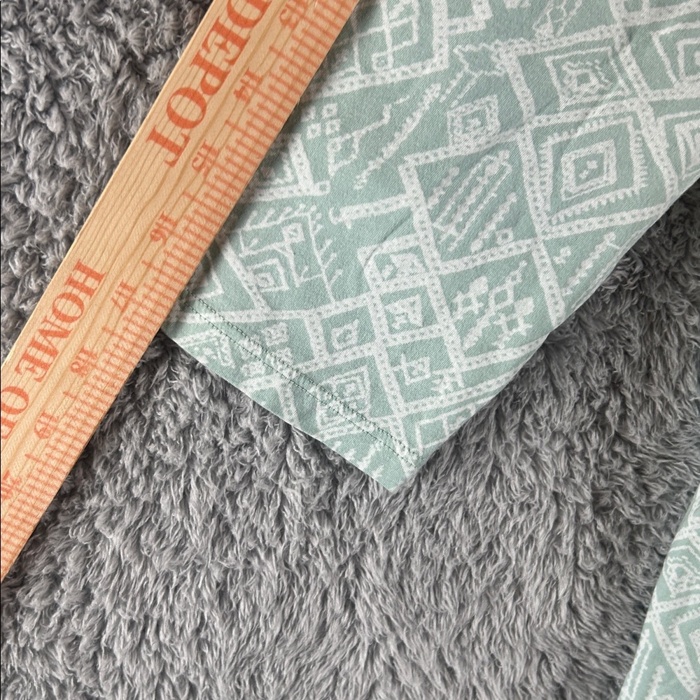 Peruvian Connection Patterned Mint Green White 3/… - image 7